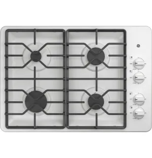 Ge Appliances JGP3030DLWW Ge 30" Built-In Gas Cooktop With Dishwasher-Safe Grates