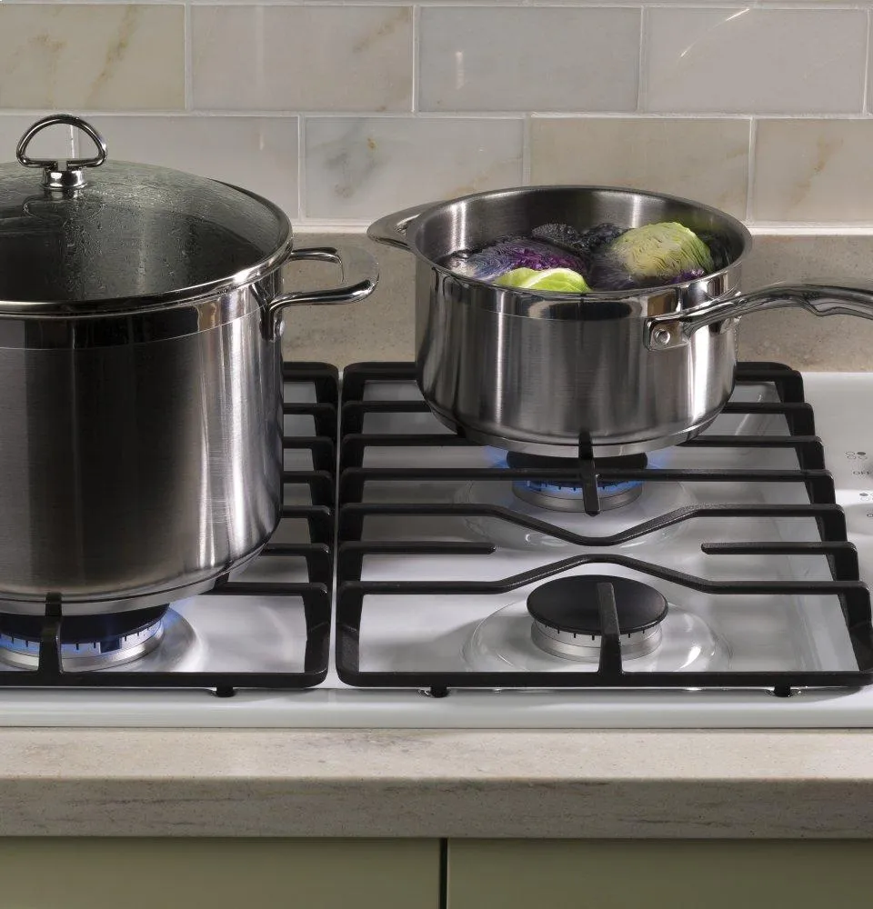 Ge Appliances JGP3030DLWW Ge 30" Built-In Gas Cooktop With Dishwasher-Safe Grates