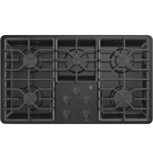 Ge Appliances JGP3036DLBB Ge 36" Built-In Gas Cooktop With Dishwasher-Safe Grates
