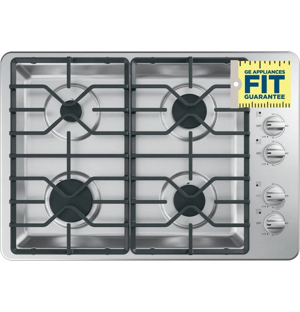 Ge Appliances JGP3530SLSS Ge 30" Built-In Gas Cooktop