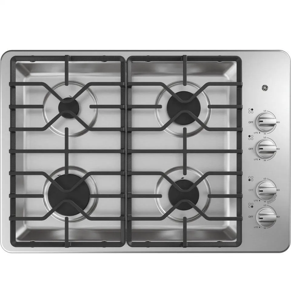 Ge Appliances JGP3530SLSS Ge 30" Built-In Gas Cooktop
