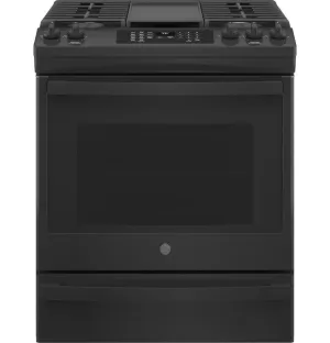 Ge Appliances JGS760DPBB Ge 30" Slide-In Front-Control Convection Gas Range With No Preheat Air Fry
