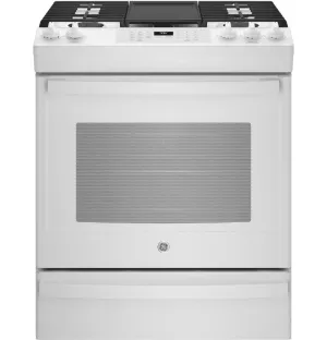 Ge Appliances JGS760DPWW Ge 30" Slide-In Front-Control Convection Gas Range With No Preheat Air Fry