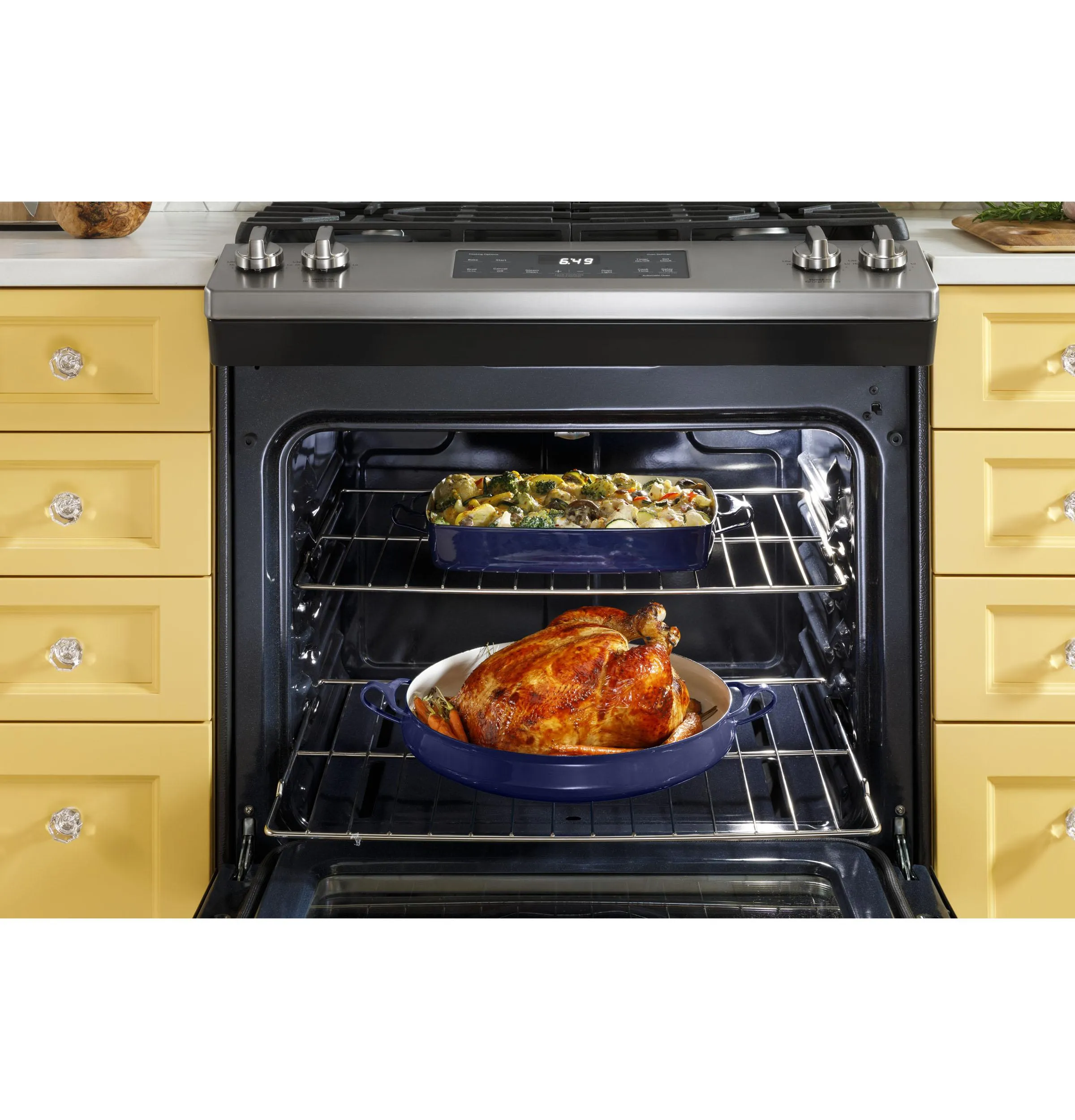 Ge Appliances JGSS61SPSS Ge 30" Slide-In Front Control Gas Range