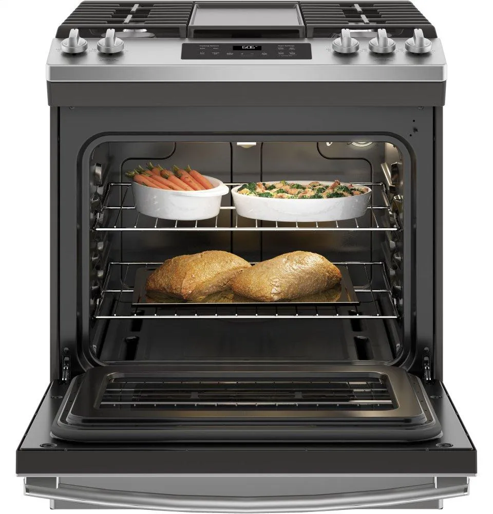 Ge Appliances JGSS66SELSS Ge 30" Slide-In Front Control Gas Range