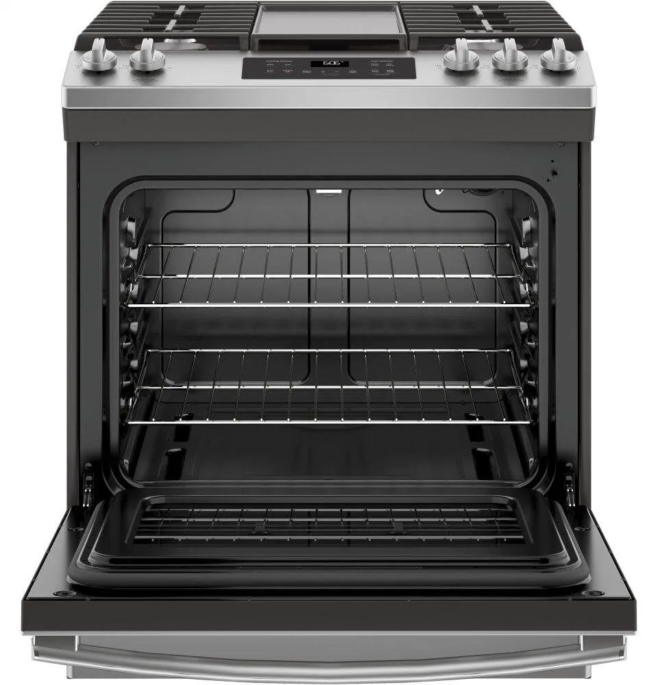 Ge Appliances JGSS66SELSS Ge 30" Slide-In Front Control Gas Range