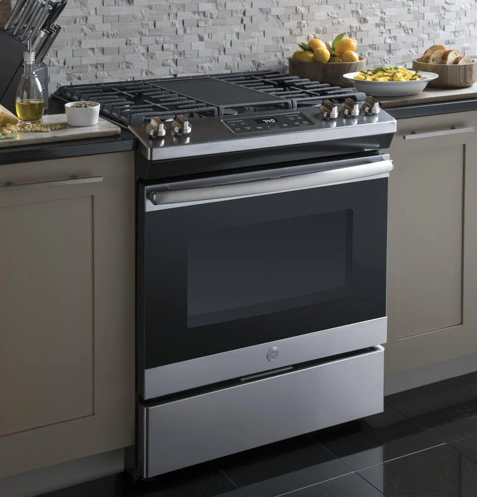 Ge Appliances JGSS66SELSS Ge 30" Slide-In Front Control Gas Range
