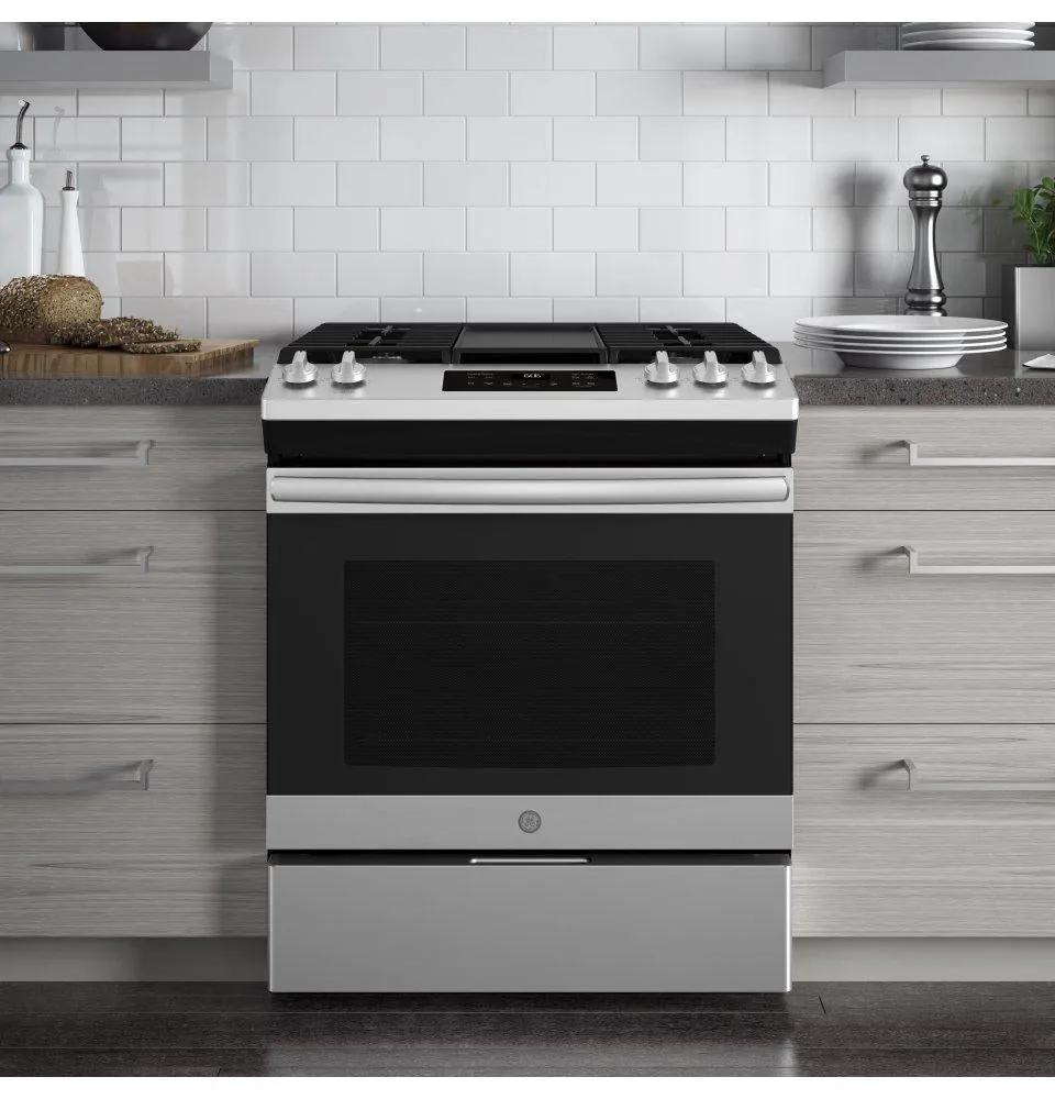 Ge Appliances JGSS66SELSS Ge 30" Slide-In Front Control Gas Range