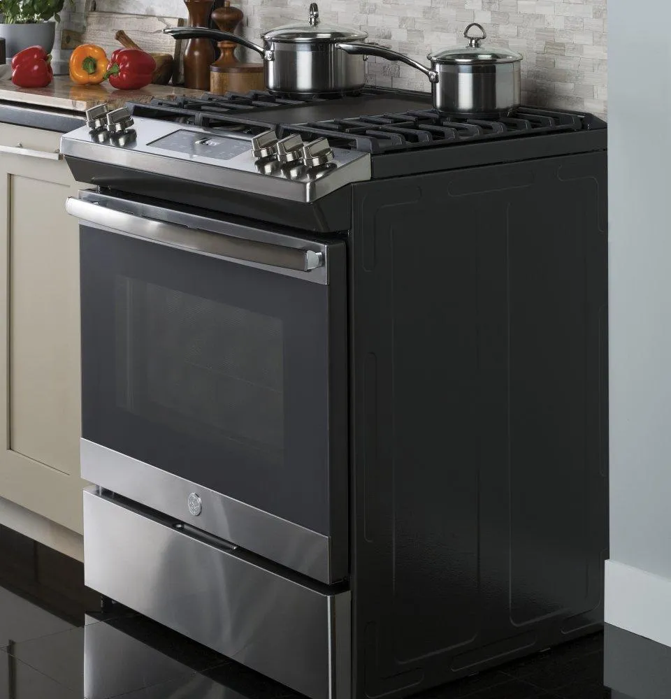 Ge Appliances JGSS66SELSS Ge 30" Slide-In Front Control Gas Range