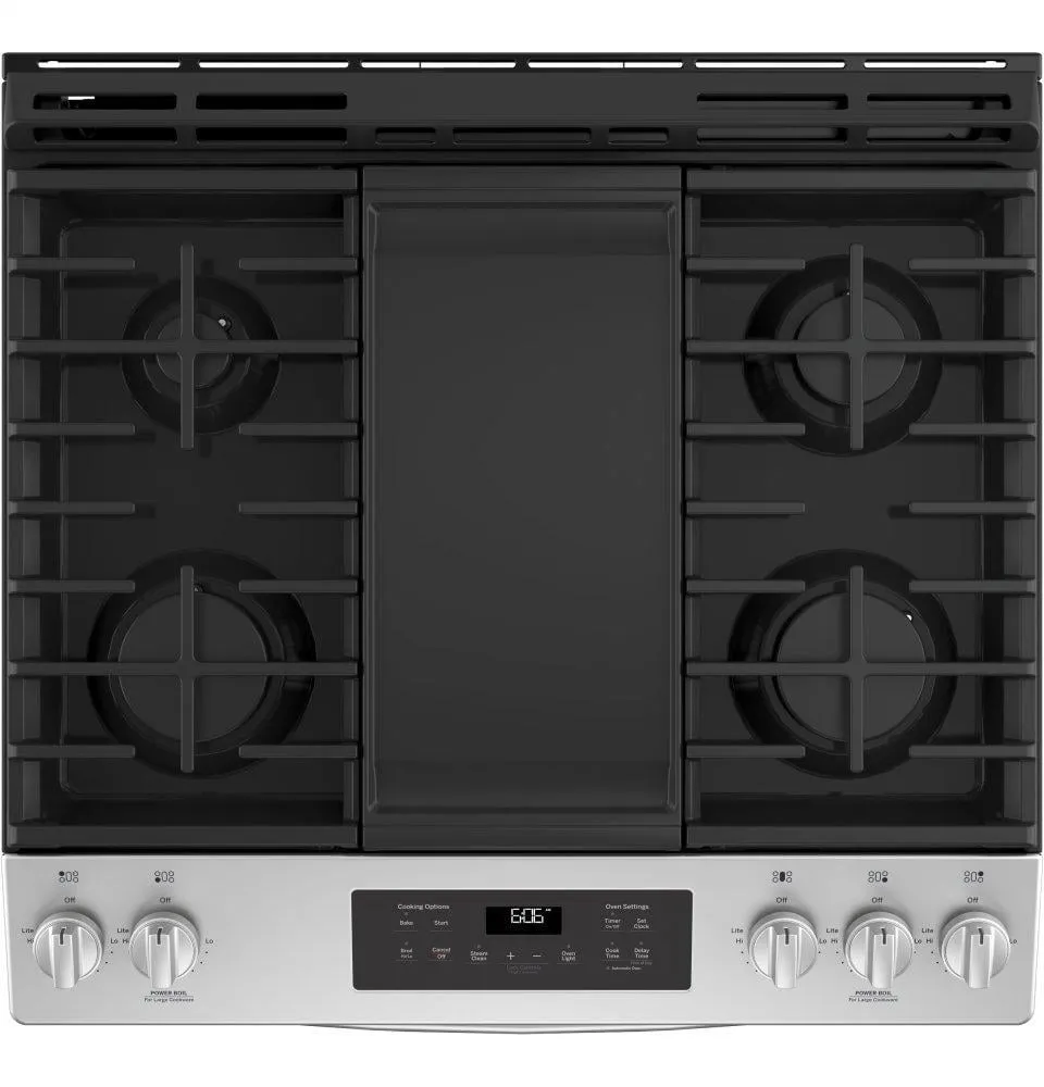 Ge Appliances JGSS66SELSS Ge 30" Slide-In Front Control Gas Range