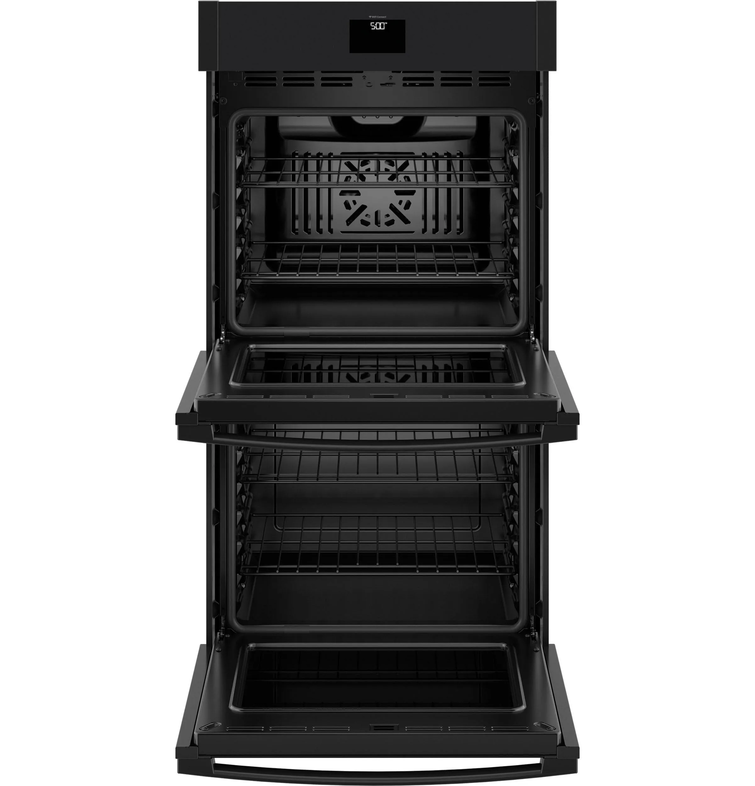 Ge Appliances JKD5000DVBB Ge 27" Smart Built-In Convection Double Wall Oven With No Preheat Air Fry