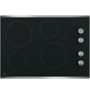 Ge Appliances JP3030SWSS Ge 30" Built-In Knob Control Electric Cooktop