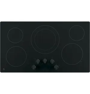 Ge Appliances JP3036DLBB Ge 36" Built-In Knob Control Electric Cooktop