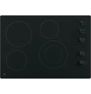 Ge Appliances JP3530DJBB Ge 30" Built-In Knob Control Electric Cooktop