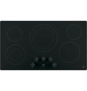 Ge Appliances JP3536DJBB Ge 36" Built-In Knob Control Electric Cooktop