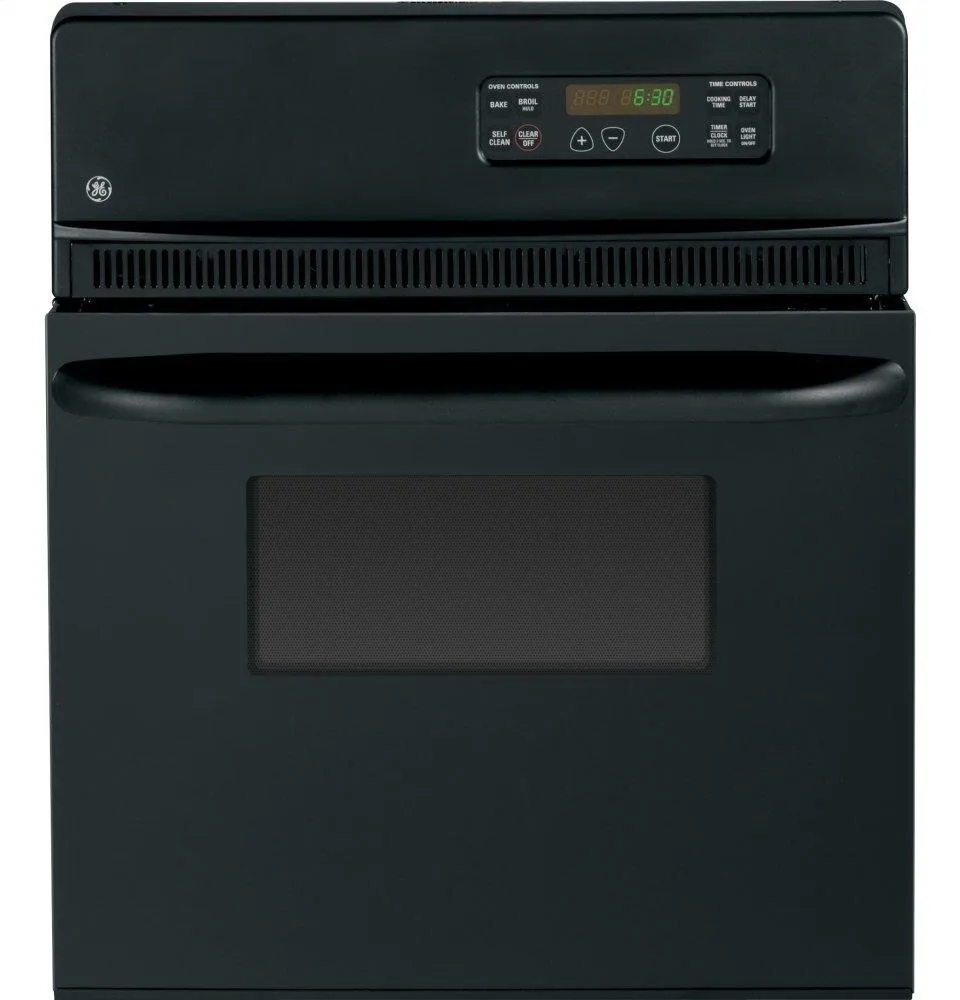 Ge Appliances JRP20BJBB Ge 24" Electric Single Self-Cleaning Wall Oven