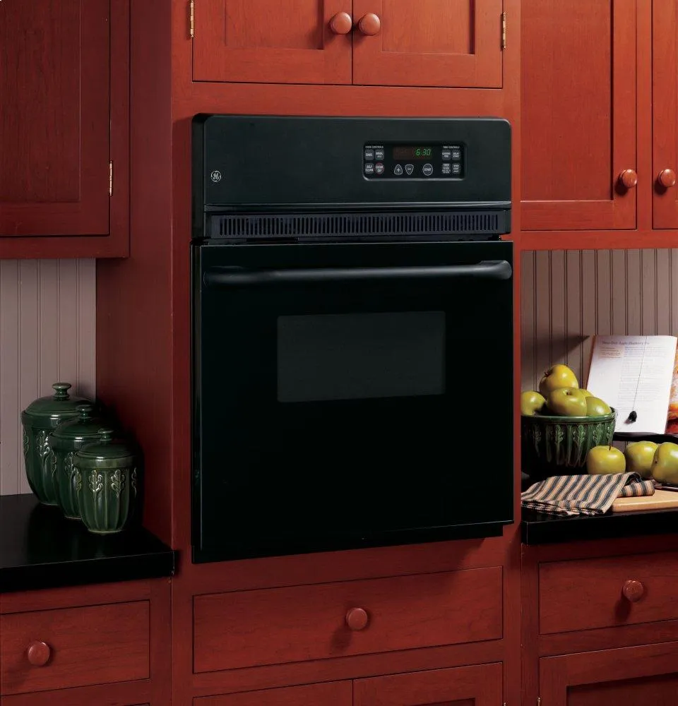 Ge Appliances JRP20BJBB Ge 24" Electric Single Self-Cleaning Wall Oven