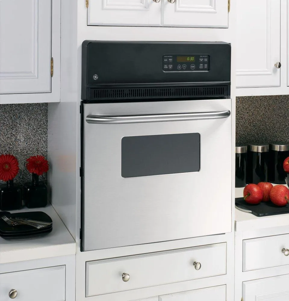 Ge Appliances JRP20SKSS Ge 24" Electric Single Self-Cleaning Wall Oven