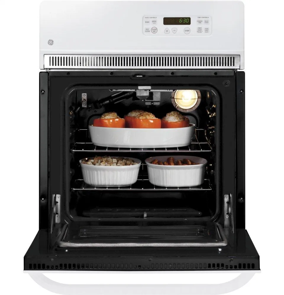 Ge Appliances JRP20WJWW Ge 24" Electric Single Self-Cleaning Wall Oven