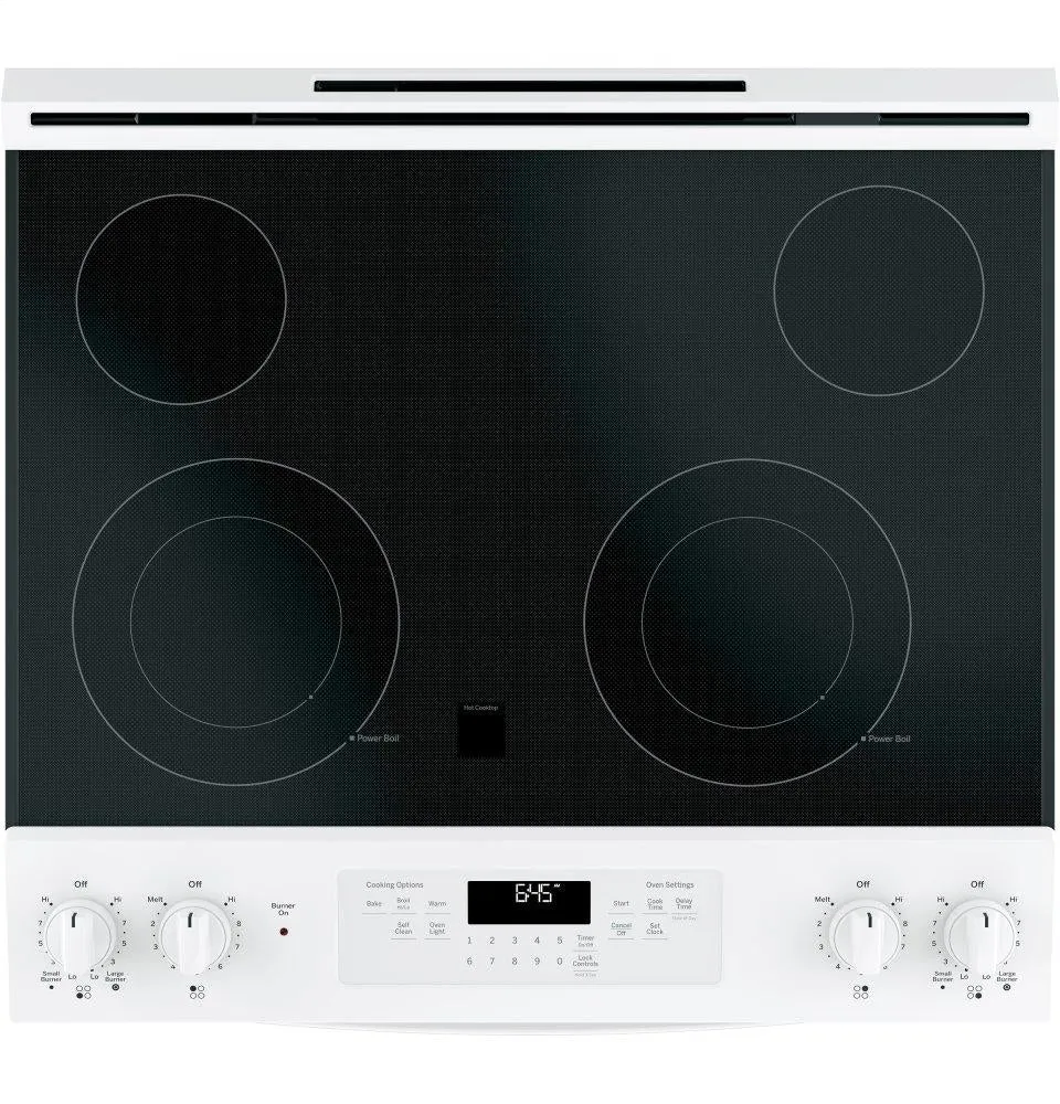 Ge Appliances JS645DLWW Ge 30" Slide-In Electric Range