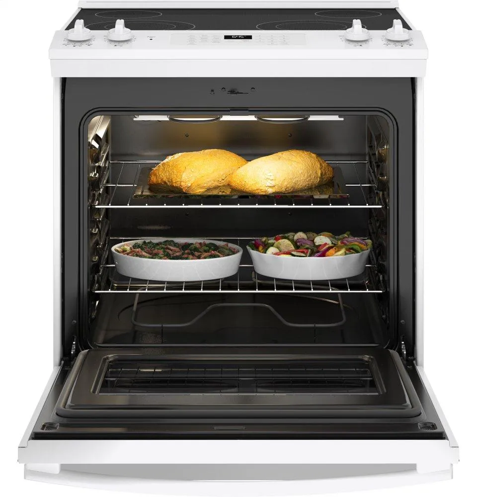 Ge Appliances JS645DLWW Ge 30" Slide-In Electric Range
