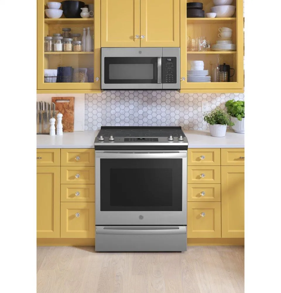 Ge Appliances JS760SPSS Ge 30" Slide-In Electric Convection Range With No Preheat Air Fry