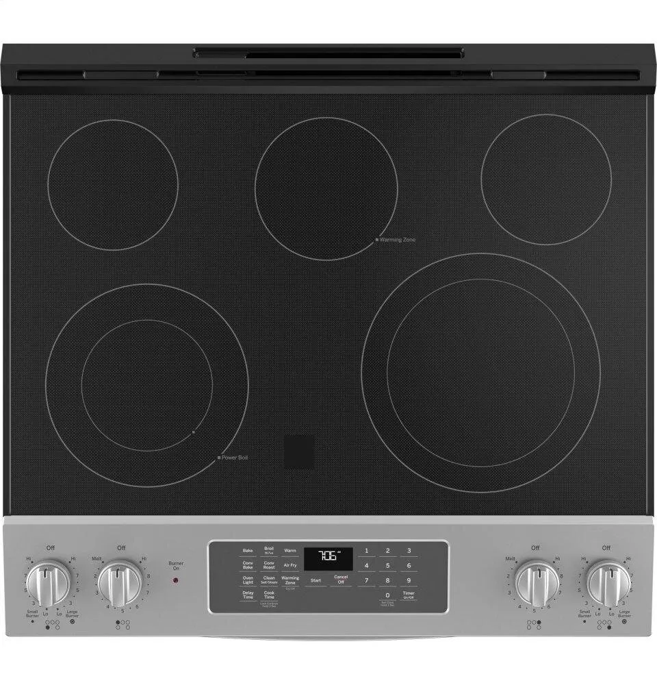 Ge Appliances JS760SPSS Ge 30" Slide-In Electric Convection Range With No Preheat Air Fry