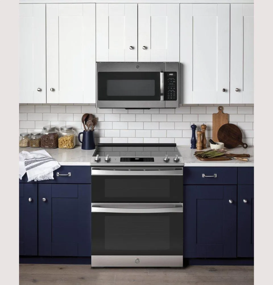 Ge Appliances JSS86SPSS Ge 30" Slide-In Electric Convection Double Oven Range