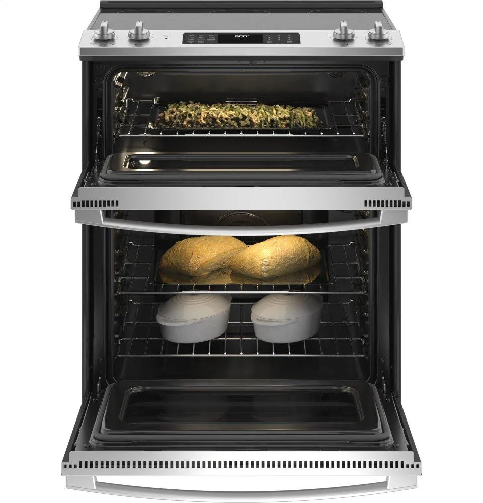 Ge Appliances JSS86SPSS Ge 30" Slide-In Electric Convection Double Oven Range