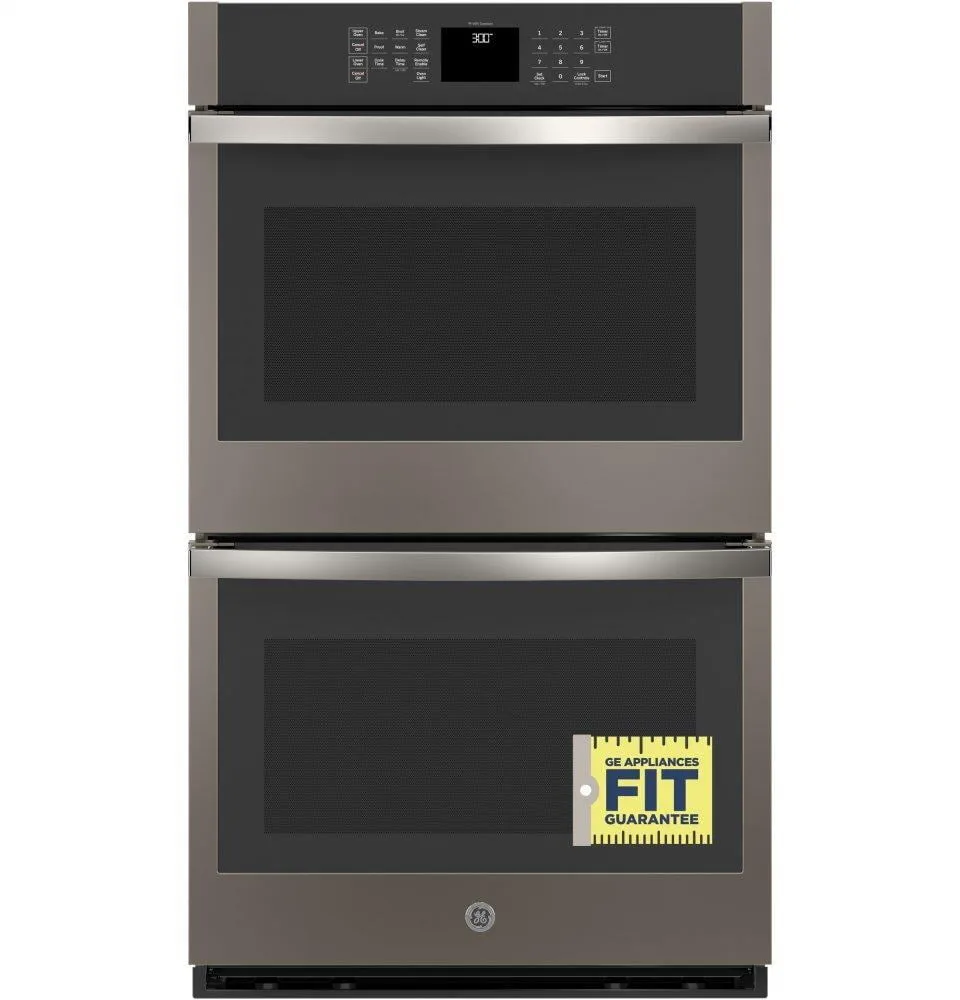 Ge Appliances JTD3000ENES Ge 30" Smart Built-In Self-Clean Double Wall Oven With Never-Scrub Racks