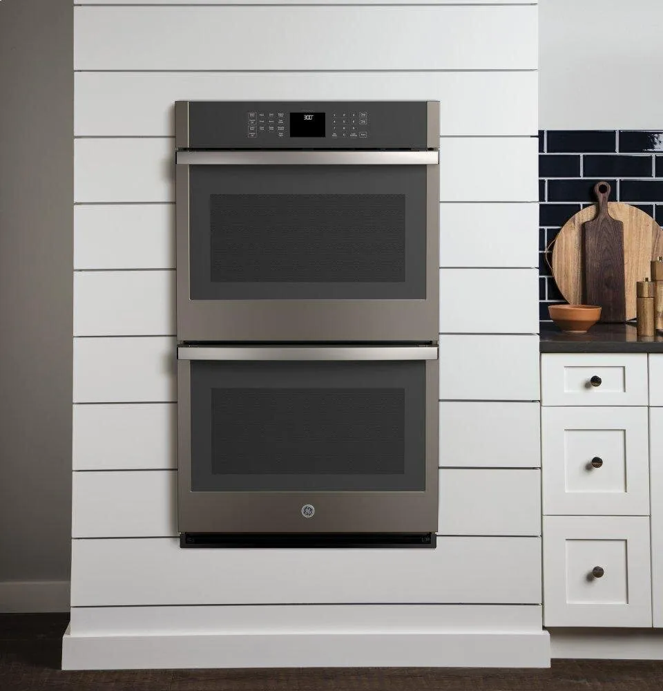 Ge Appliances JTD3000ENES Ge 30" Smart Built-In Self-Clean Double Wall Oven With Never-Scrub Racks