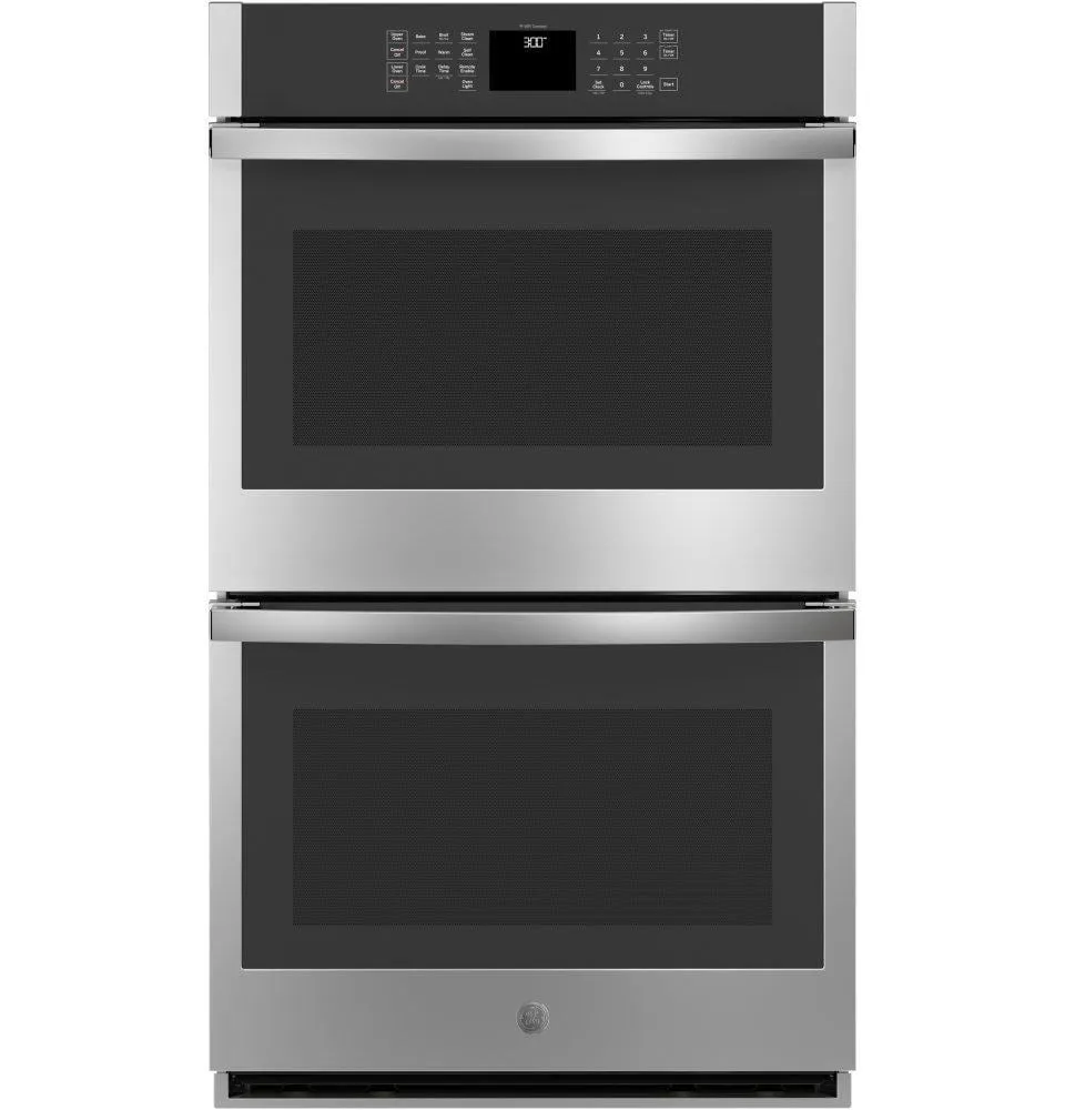 Ge Appliances JTD3000SNSS Ge 30" Smart Built-In Self-Clean Double Wall Oven With Never-Scrub Racks