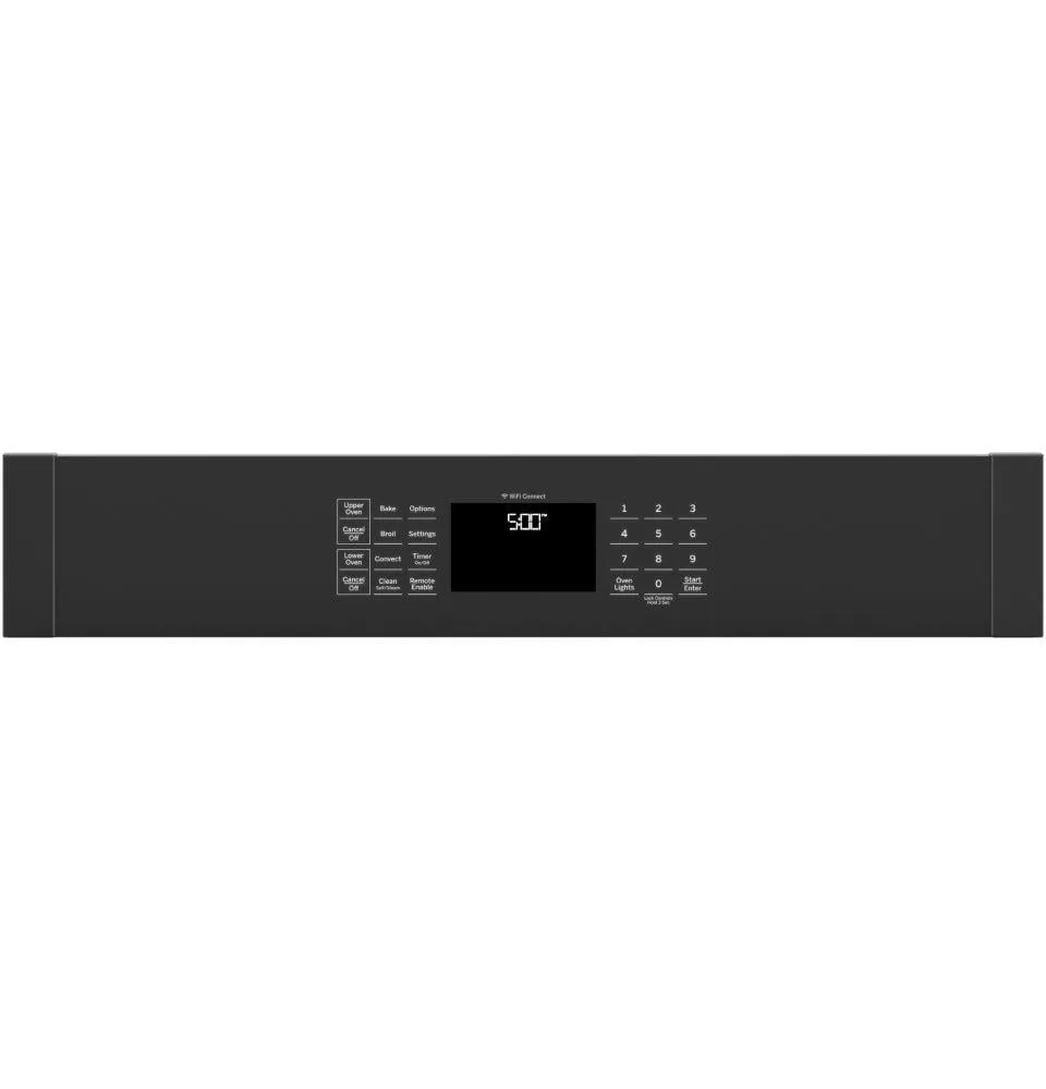 Ge Appliances JTD5000DNBB Ge 30" Smart Built-In Self-Clean Convection Double Wall Oven With Never Scrub Racks