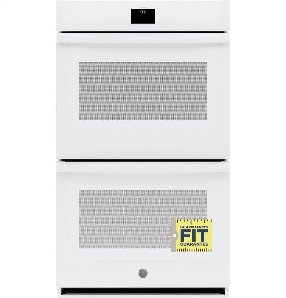 Ge Appliances JTD5000DNWW Ge 30" Smart Built-In Self-Clean Convection Double Wall Oven With Never Scrub Racks