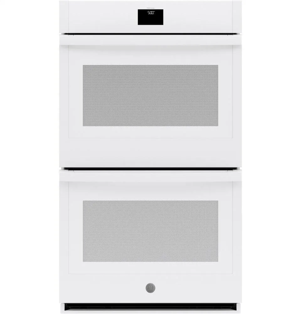 Ge Appliances JTD5000DNWW Ge 30" Smart Built-In Self-Clean Convection Double Wall Oven With Never Scrub Racks