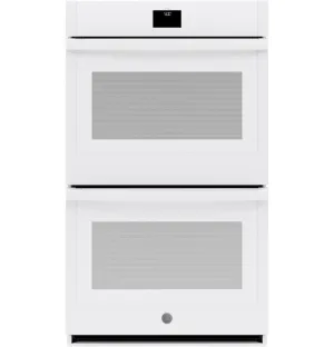 Ge Appliances JTD5000DNWW Ge 30" Smart Built-In Self-Clean Convection Double Wall Oven With Never Scrub Racks
