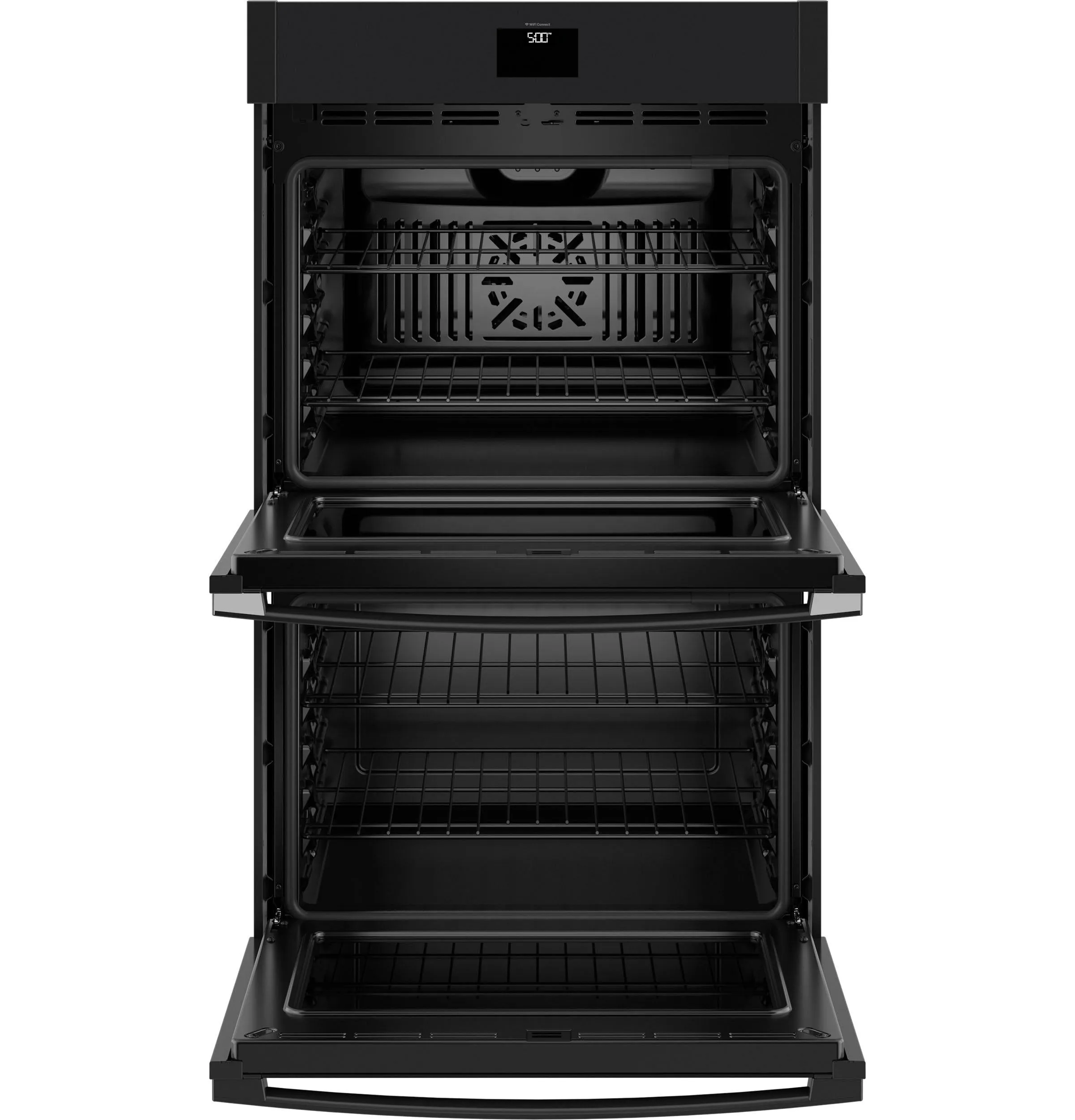 Ge Appliances JTD5000DVBB Ge 30" Smart Built-In Self-Clean Convection Double Wall Oven With No Preheat Air Fry