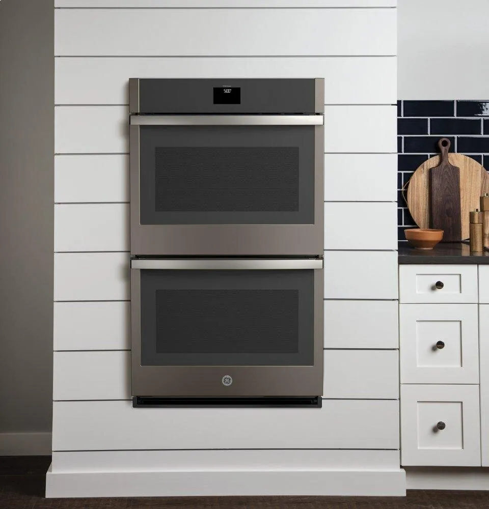 Ge Appliances JTD5000ENES Ge 30" Smart Built-In Self-Clean Convection Double Wall Oven With Never Scrub Racks