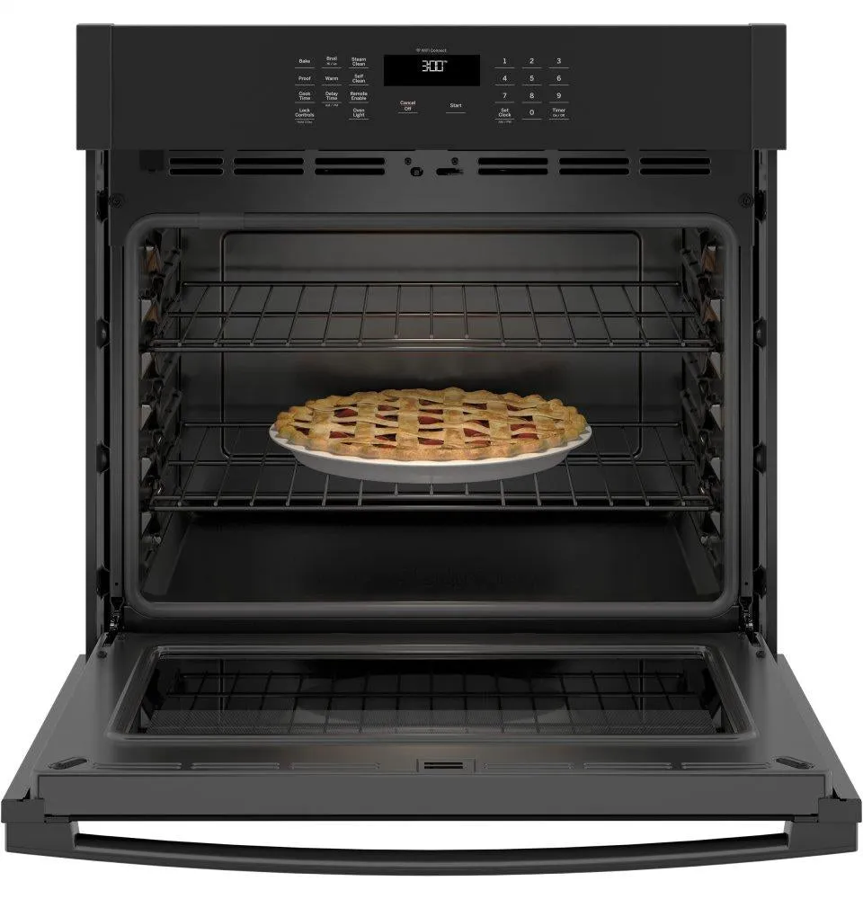 Ge Appliances JTS3000DNBB Ge 30" Smart Built-In Self-Clean Single Wall Oven With Never-Scrub Racks