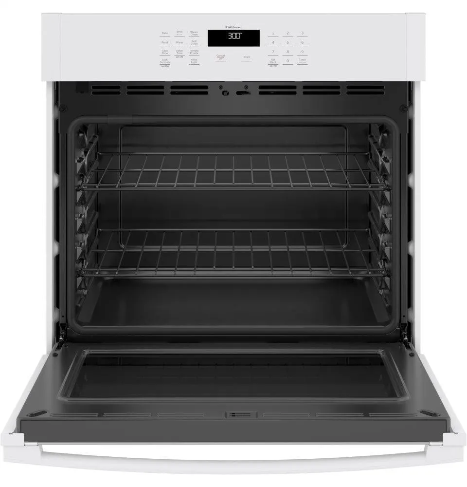 Ge Appliances JTS3000DNWW Ge 30" Smart Built-In Self-Clean Single Wall Oven With Never-Scrub Racks