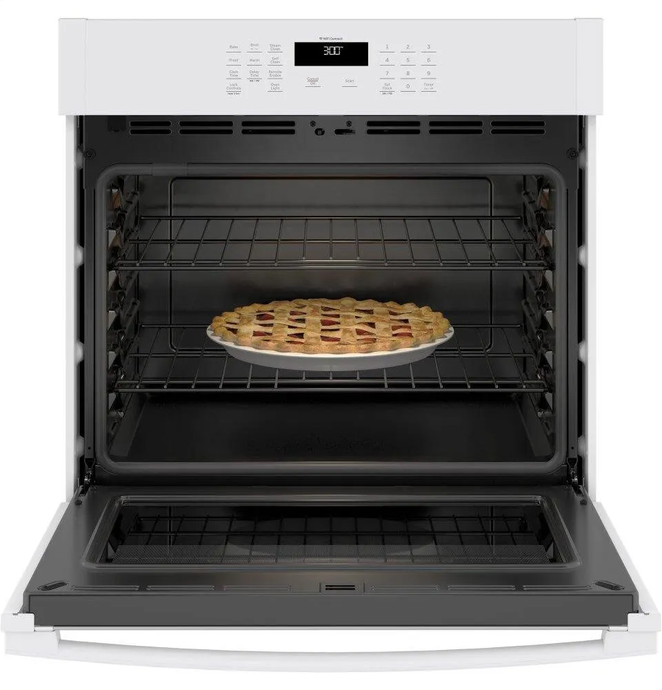 Ge Appliances JTS3000DNWW Ge 30" Smart Built-In Self-Clean Single Wall Oven With Never-Scrub Racks