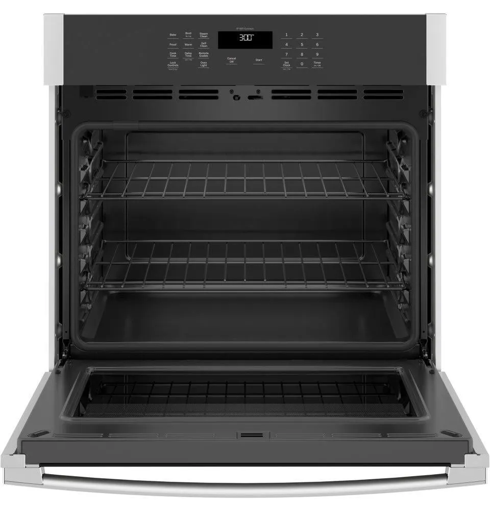 Ge Appliances JTS3000SNSS Ge 30" Smart Built-In Self-Clean Single Wall Oven With Never-Scrub Racks