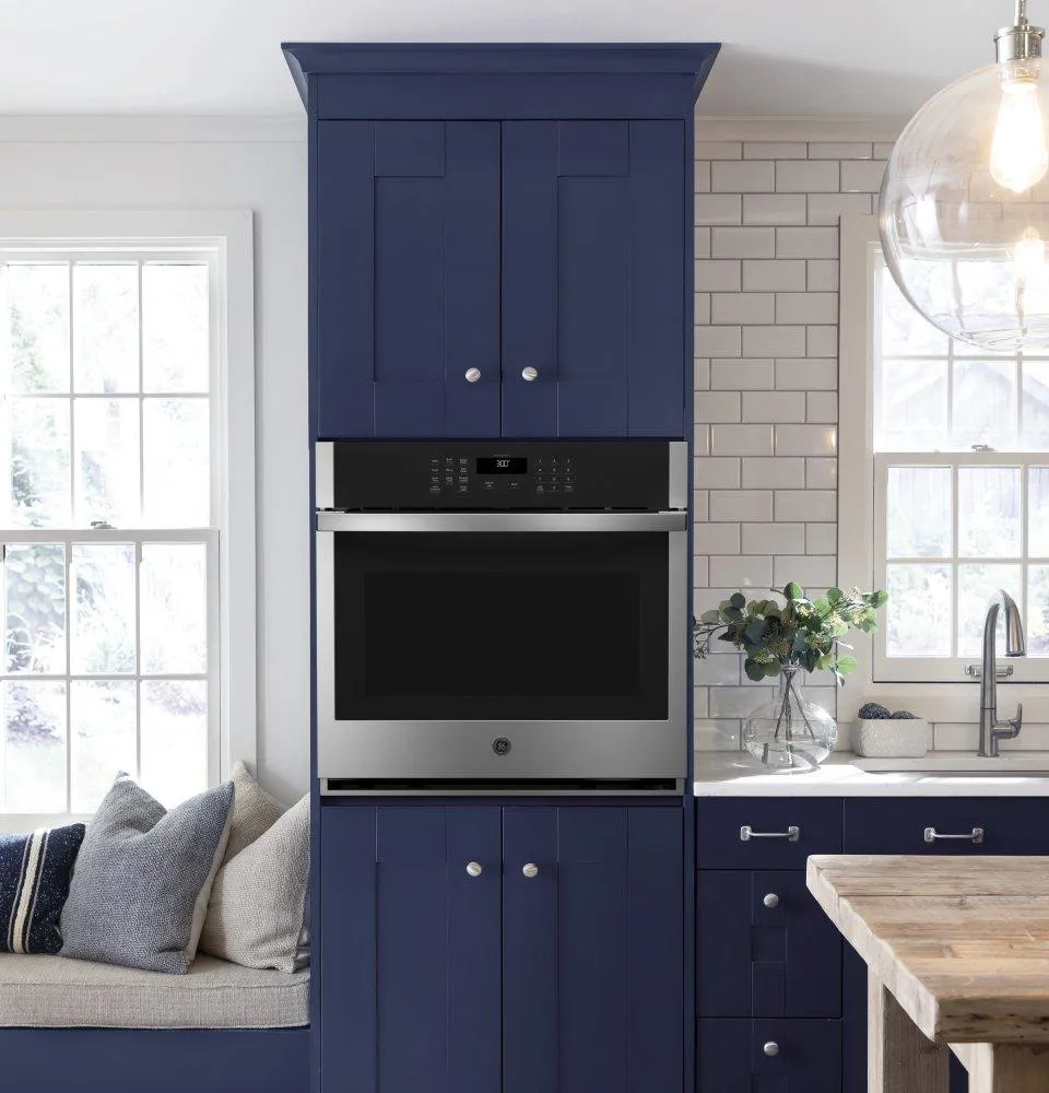 Ge Appliances JTS3000SNSS Ge 30" Smart Built-In Self-Clean Single Wall Oven With Never-Scrub Racks