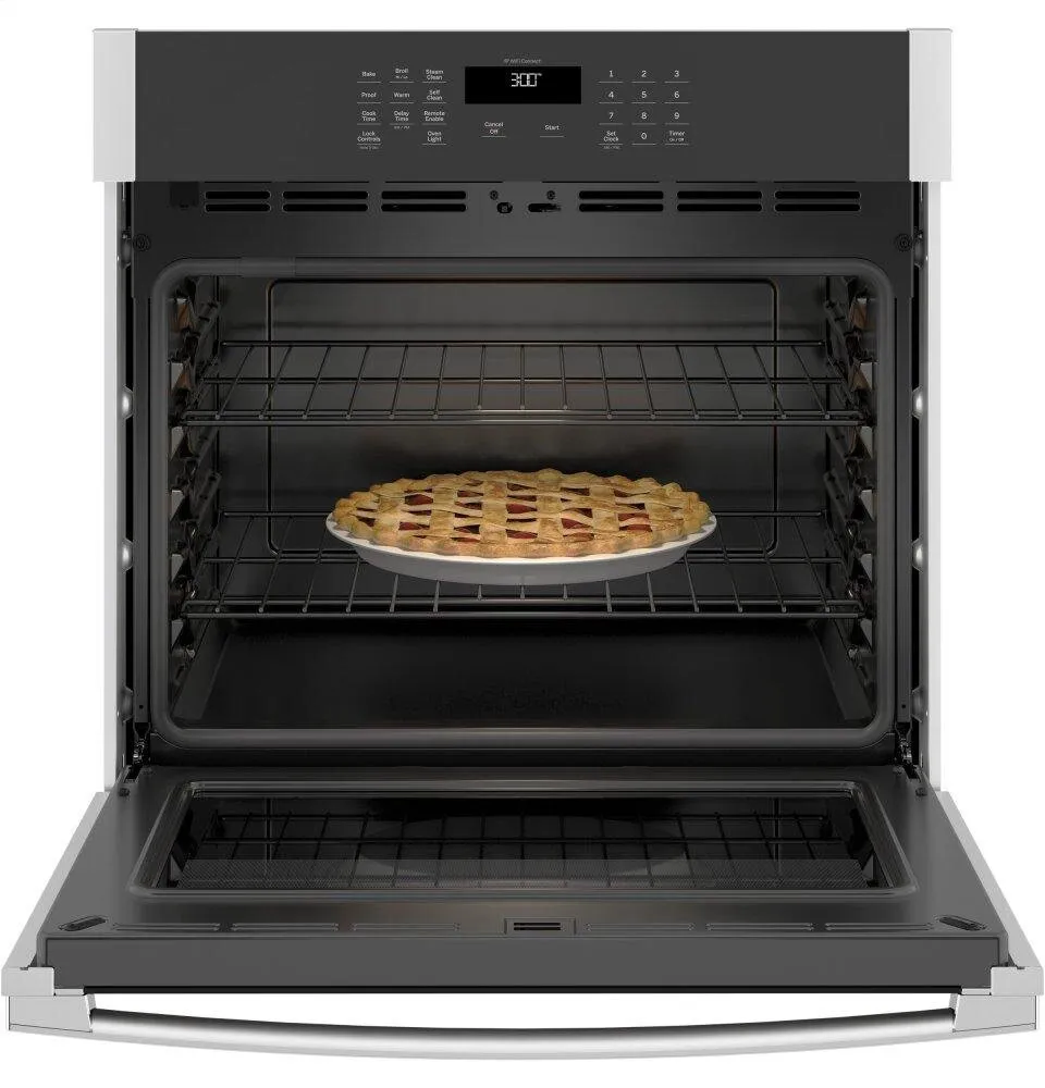 Ge Appliances JTS3000SNSS Ge 30" Smart Built-In Self-Clean Single Wall Oven With Never-Scrub Racks