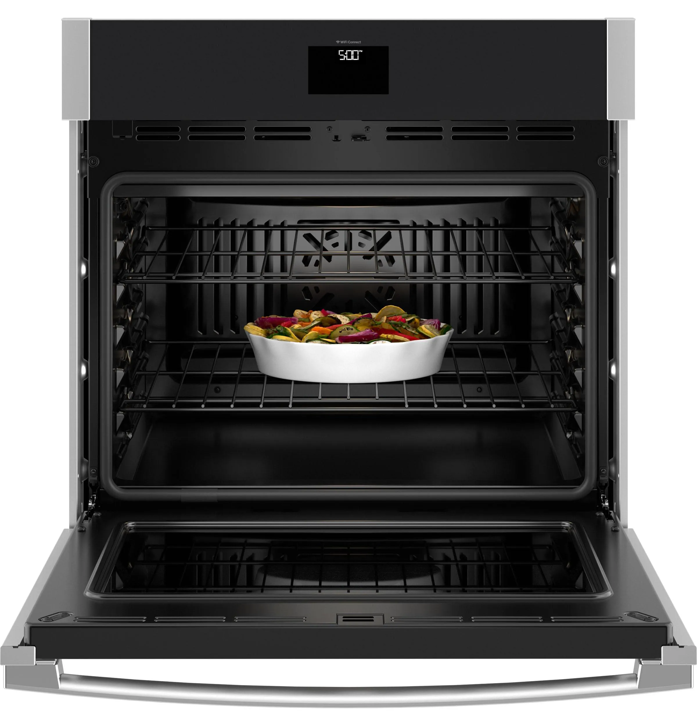 Ge Appliances JTS5000SVSS Ge 30" Smart Built-In Self-Clean Convection Single Wall Oven With No Preheat Air Fry