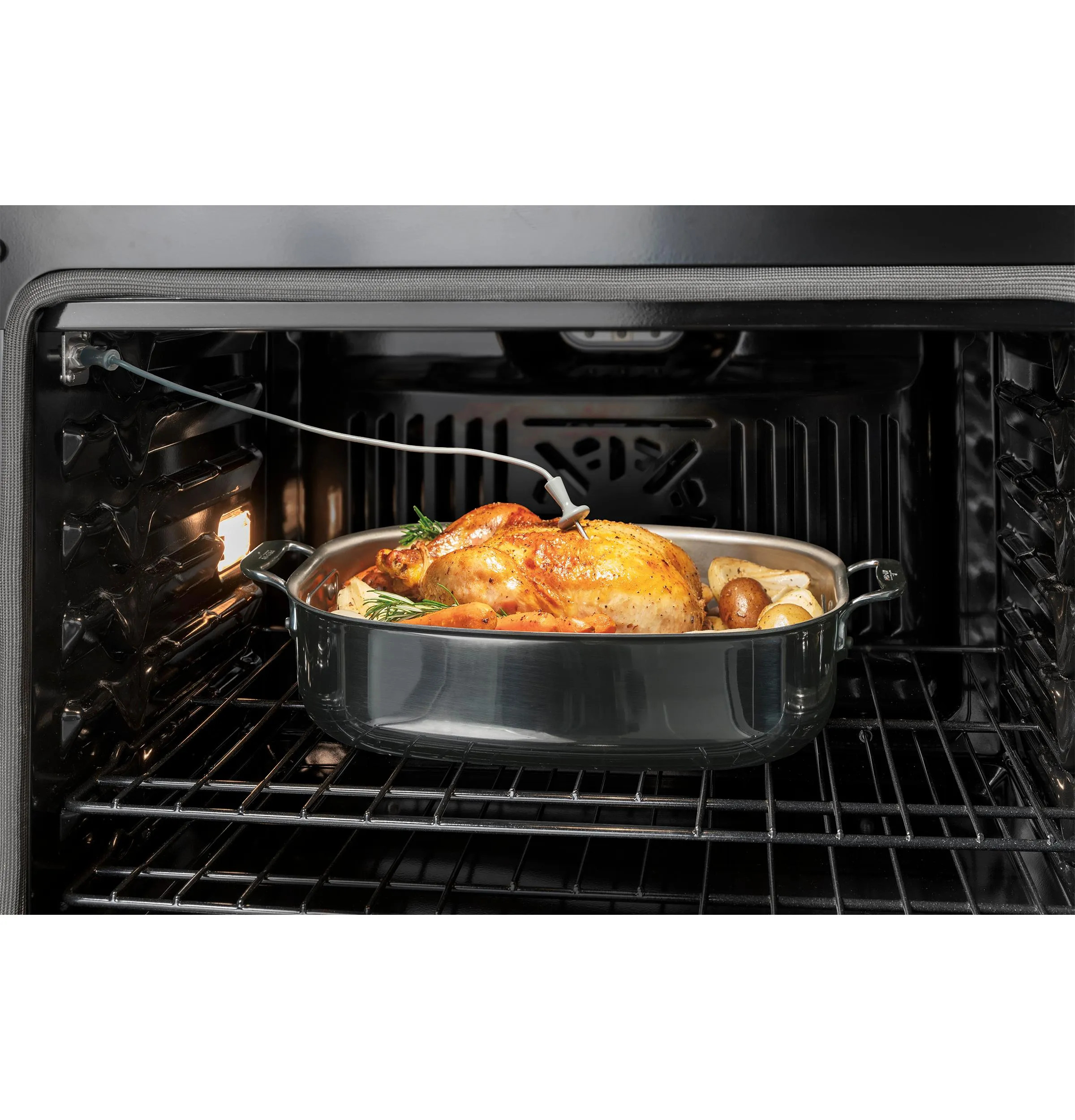 Ge Appliances JTS5000SVSS Ge 30" Smart Built-In Self-Clean Convection Single Wall Oven With No Preheat Air Fry