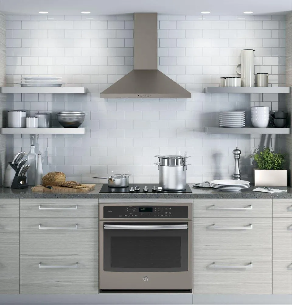 Ge Appliances JVW5301EJES Ge 30" Wall-Mount Pyramid Chimney Hood
