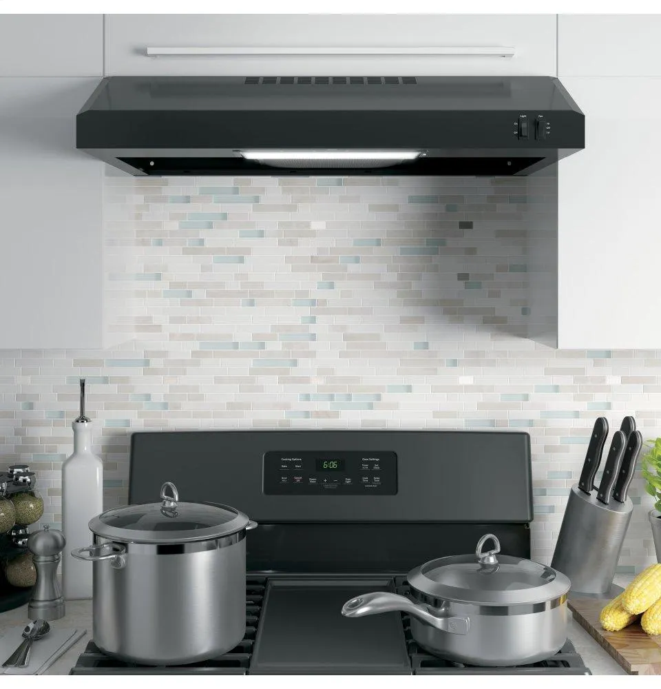 Ge Appliances JVX3300DJBB Ge 30" Under The Cabinet Hood