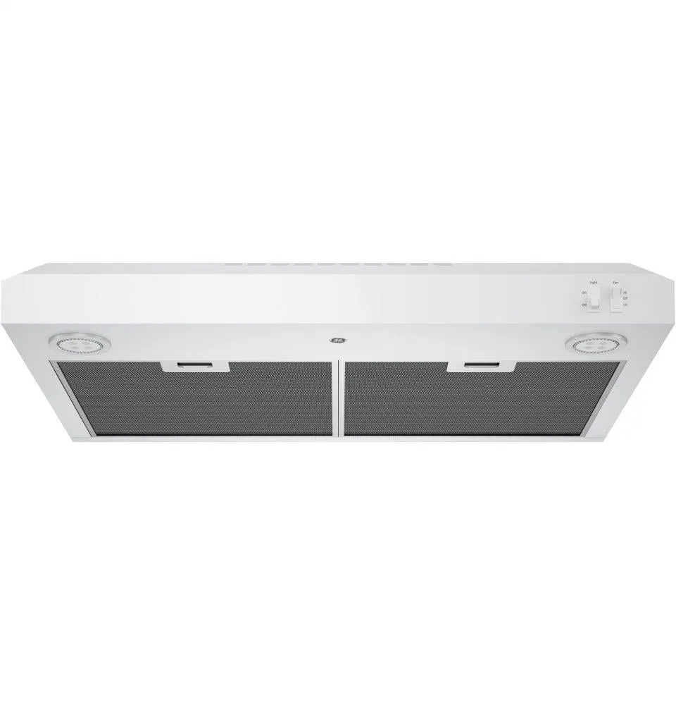 Ge Appliances JVX5305DJWW Ge 30" Energy Star Certified Under The Cabinet Hood
