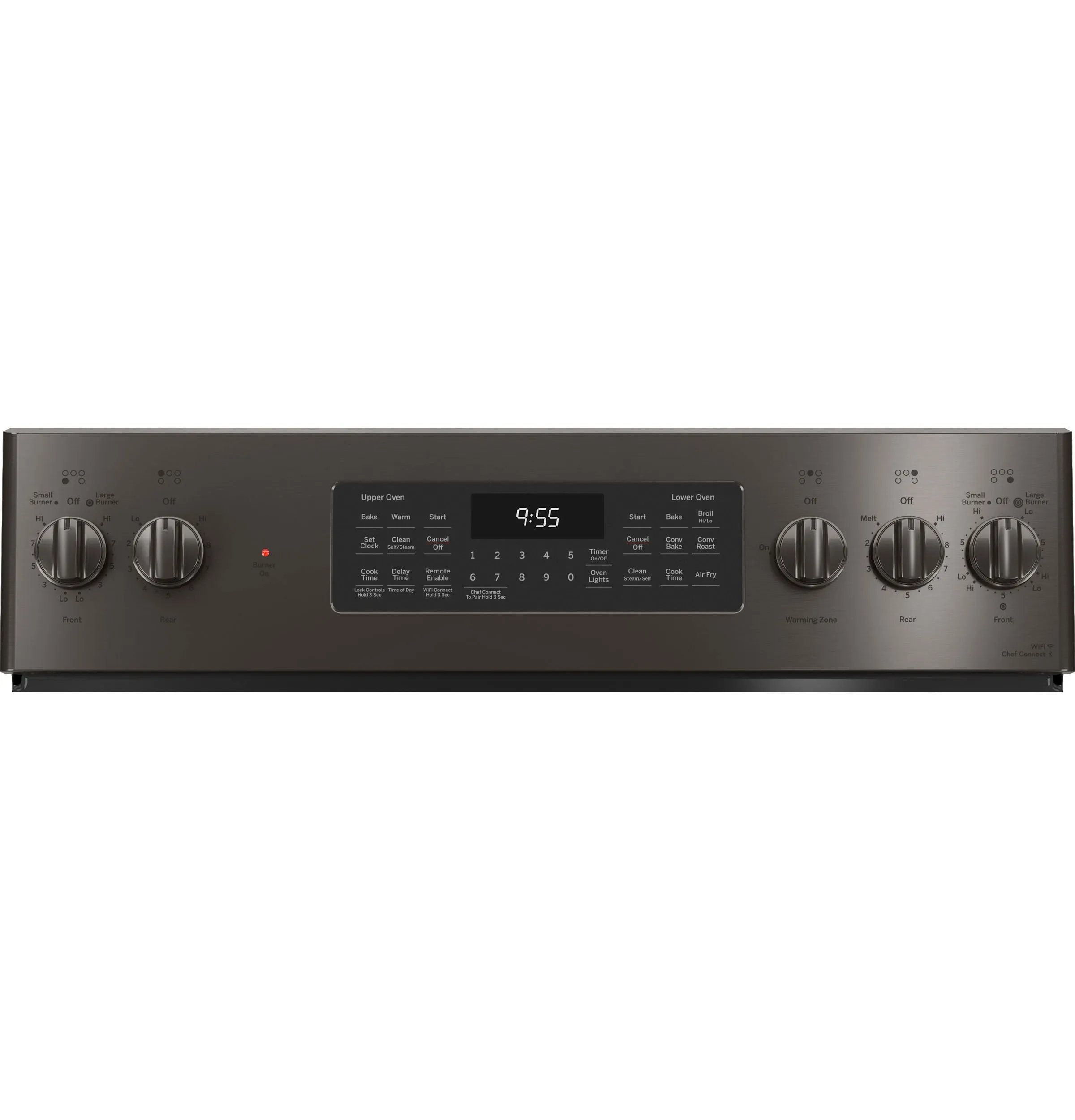 Ge Appliances PB965BPTS Ge Profile&#8482; 30" Smart Free-Standing Electric Double Oven Convection Range With No Preheat Air Fry